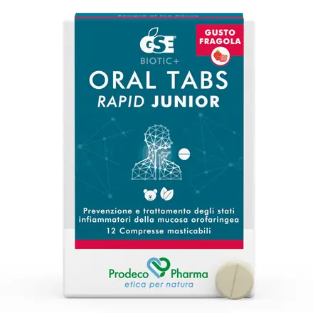 GSE Oral Tabs Rapid Junior Gusto Fragola