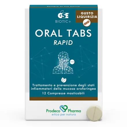 GSE Oral Tabs Rapid Gusto Liquirizia