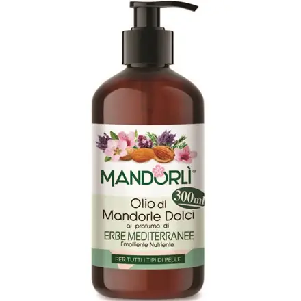 Mandorl Olio di Mandorle Dolci al Profumo di Erbe Mediterranee