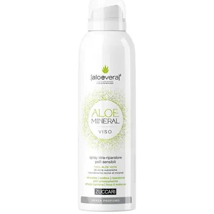 Aloevera2 Aloe Mineral Viso Spray Idra-riparatore Pelli Sensibili Senza Profumo