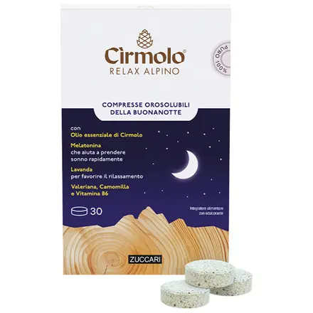 Cirmolo Compresse Orosolubili della Buonanotte