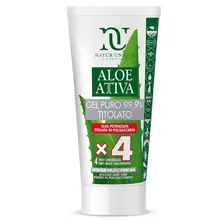 Aloe Attiva Gel Puro 99,9% Titolato 4 Volte Concentrato