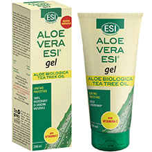 Aloe Vera Biologica Gel con Vitamina E e Tea Tree Oil