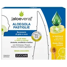 AloeGola Pastiglie Gusto Miele Limone