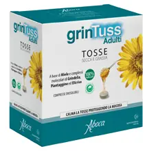 GrinTuss Adulti Tosse Secca e Grassa Compresse Orosolubili Monodose