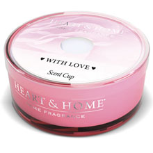 Heart & Home Candela With Love Scent Cup