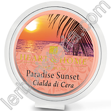 Heart & Home Cialda di Cera per Diffusore Paradise Sunset