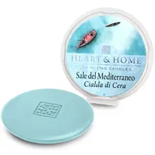 Heart & Home Cialda di Cera per Diffusore Sale del Mediterraneo