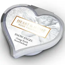 Heart & Home Cialda di Cera per Diffusore Snow Angel