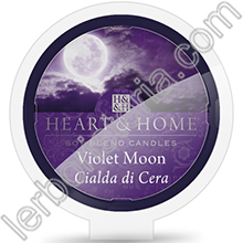Heart & Home Cialda di Cera per Diffusore Violet Moon