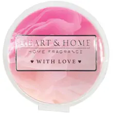 Heart & Home Cialda di Cera per Diffusore With Love