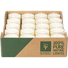 Candeline Tealight per Diffusori d'Essenze 100% Pure Nature Lights Formato Scorta