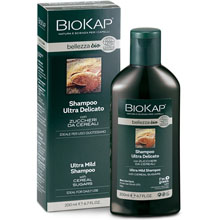 BioKap Bellezza Bio Shampoo Ultradelicato Eco-Bio Zuccheri da Cereali Uso Quotidiano