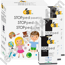 GSE StopPed Special Pack Trattamento Shampoo + Gel + Pettine Comb Super Offerta