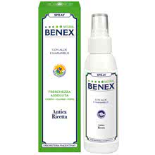 Natural Benex Spray Freschezza Assoluta Corpo Gambe Piedi