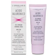 Acido Ialuronico CC Cream Crema Viso SPF 20 Tonalit Caramello