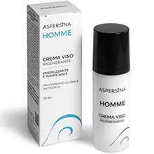 Aspersina Homme Crema Viso Rigenerante Trattamento Globale Antifatica