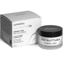 Aspersina Ristruttura Crema Viso AntiAge Globale UltraLiftante Rassodante Pelli Mature Rughe Marcate