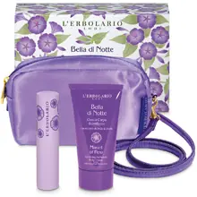 Bella di Notte Mini Beauty Bag Serata Scintillante con Profumo Solido e Crema Corpo Scintillante