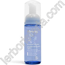 Bouquet Floral Mousse Nettoyante Légère Struccante Detergente Delicato Bio