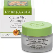 Crema Viso Antirughe con Calendula Carota e Ginseng