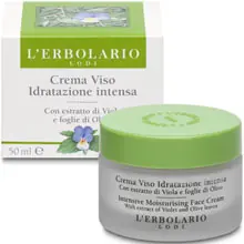 Crema Viso Idratazione Intensa con Estratto di Viola e Foglie di Olivo