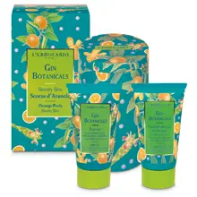 Gin Botanicals Beauty Box Scorze d'Arancia con Bagnogel e Crema Profumata Corpo Travel Size