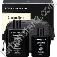 Ginepro Nero Maxi Beauty-Set - Shampoodoccia Energizzante e Profumo