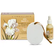 Iris Bianco Medaglione per Cassetti e Armadi