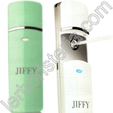 Jiffy Atomizzatore Elettronico Portatile ad Ultrasuoni per il Viso Verde