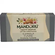 Mandorl Sapone Vegetale Solido all'Olio di Mandorle Profumo di Tiar