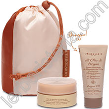 Olio di Argan BeautyBag Viso con Crema Antiage Cellule Staminali + Crema Detergente Omaggio