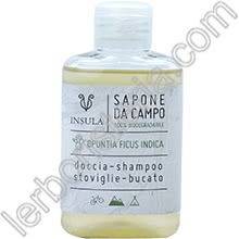 Sapone da Campo 100% Biodegradabile Doccia Shampoo Stoviglie Bucato Formato Pocket