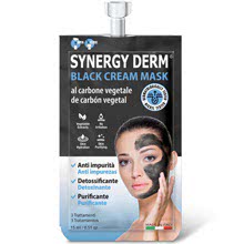Synergy Derm Black Cream Mask al Carbone Vegetale
