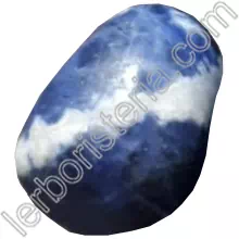 Sodalite Burattato Effetto Satinato Elemento Acqua