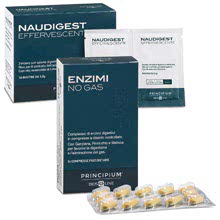 Enzi-Nau Digestione con Naudigest Effervescente + Enzimi No-Gas