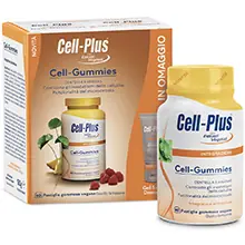 Cell-Plus Cell-Gummies + Gel Salino Drenante Cell-Plus da 50 ml OMAGGIO