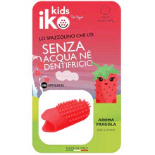 Iko Kids Spazzolino Digitale al Fluoro per Bambini alla Fragola