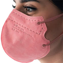 Air Mask Mascherina FFP2 Made in Italy Rosa