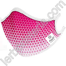 Zitto Mask Mascherina Filtrante Protettiva Antimicrobica Riutilizzabile Sporty Pink White