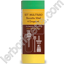 Argento Colloidale Kit Multiuso Boccetta + 4 Erogatori
