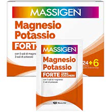 Massigen Magnesio e Potassio Forte Zero Zuccheri