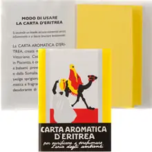 Carta Aromatica d'Eritrea in Libretto Classico