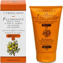 Fluidosole Viso e Corpo Azione Antitempo SPF 20 Protezione Media