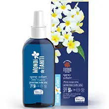 Monoi de Tahiti Spray Solare effetto trasparente Protezione Molto Alta SPF 50+