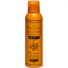 SpraySole con Argan e Goji Bio SPF 30 Protezione  Alta