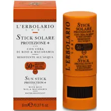 Stick Solare alla Cera di Riso e Macadamia SPF 50+ Protezione Molto Alta