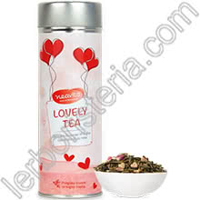 Lovely Tea Silver Tin
