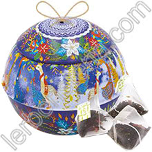 Christmas Ball Pallina con Tè di Natale Blu