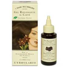 I Colori dell'Erbolario Gel Riflessante per Capelli al Caff - Castano Scuro